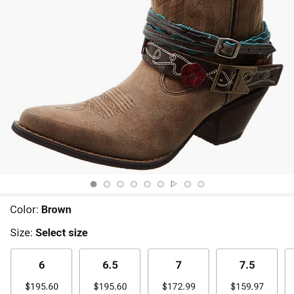 Durango  women's cowboy boots - Picture 4 of 4